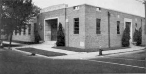 Old building at 54th & Center Streets circa 1950